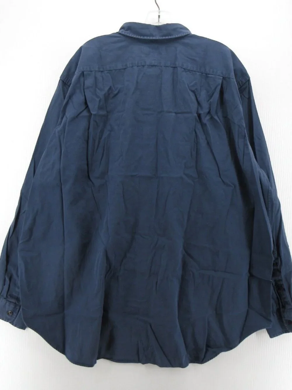 VGT Polo Ralph Lauren Shirt 2XB Big Navy Button Up Workwear Utility Y2K
